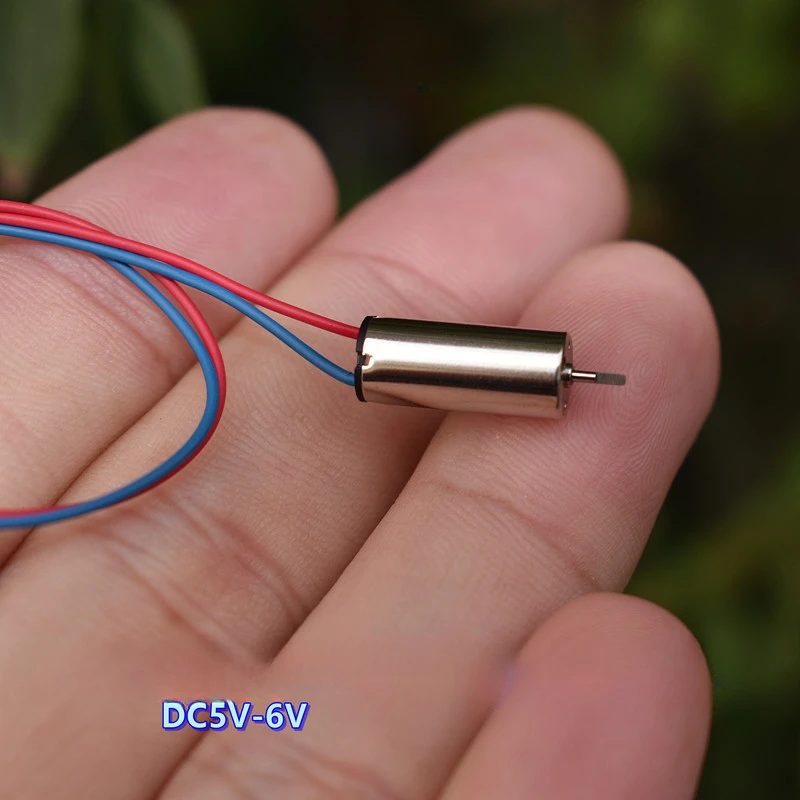 Mini 6mm*14mm 614 Coreless Motor DC 5V 6V 37800RPM High Speed Strong Magnetic D-shaft for Instruments and Equipment #2