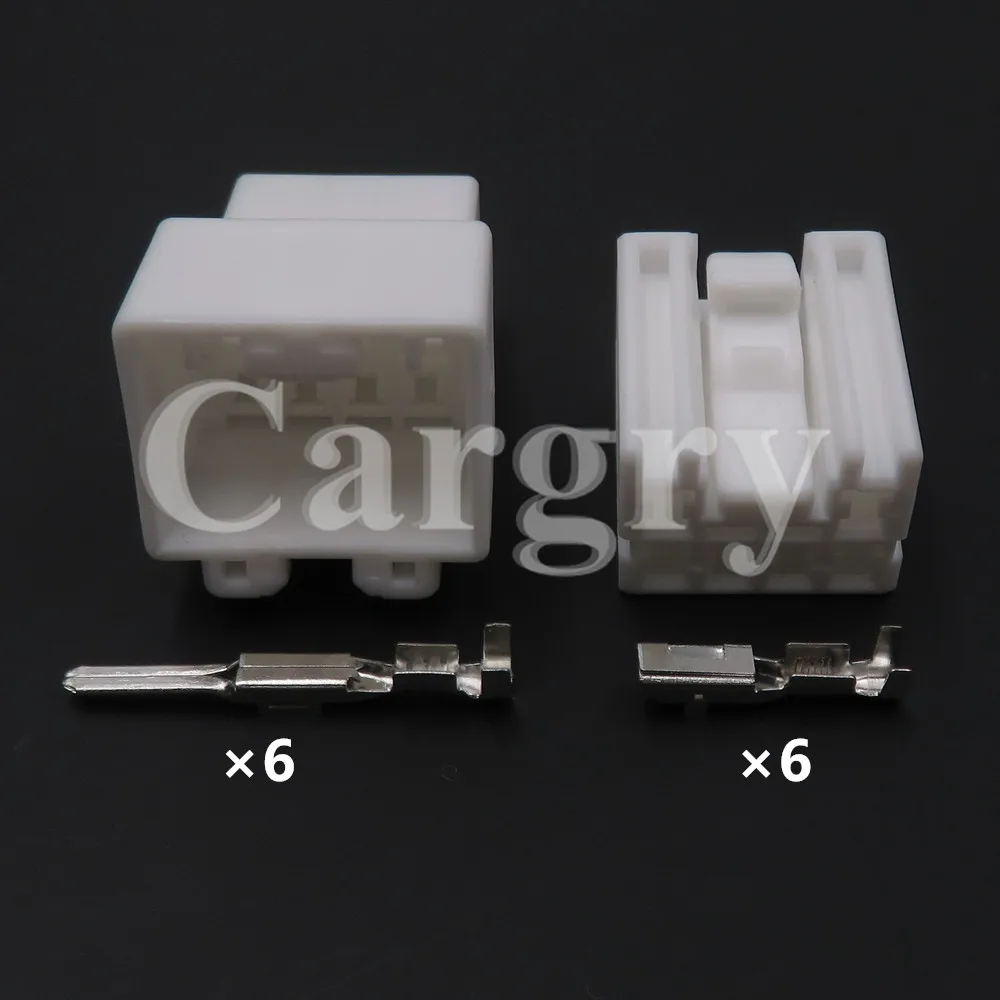 1 Set 6P 2.2 Series Auto Backup Light Plug 936271-1 936268-1 AC Assembly Car Taillight Wire Socket