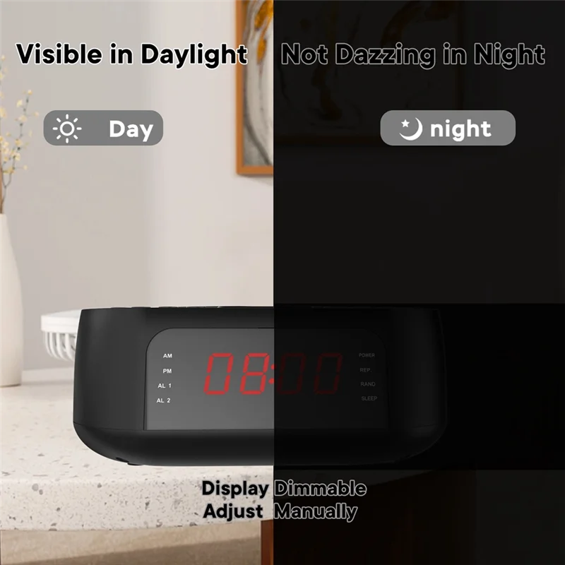 

B04C-Портативный DVD-проигрыватель компакт-дисков FM-будильник Bluetooth-динамик Музыкальный плеер Домашний CD-плеер с вилкой европейского стандарта