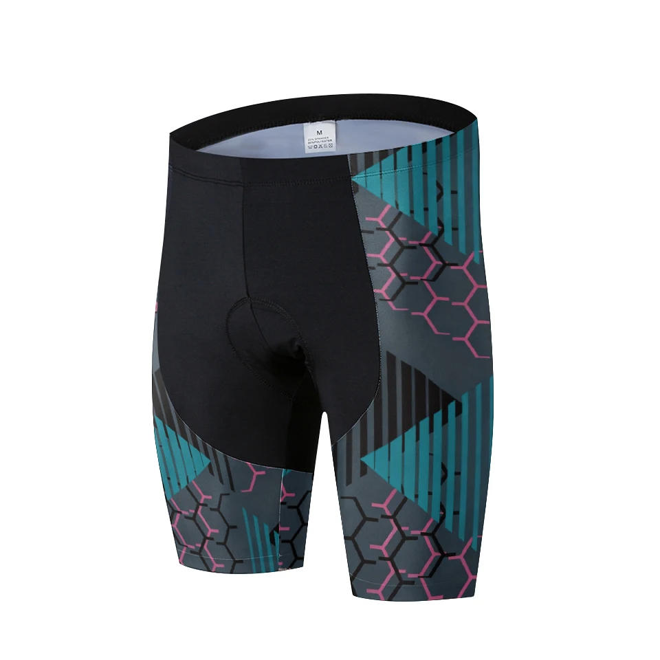 Built for Serious Riders – Men’s Breathable Compression Cycling Bib Shorts with Shockproof Gel Cushion