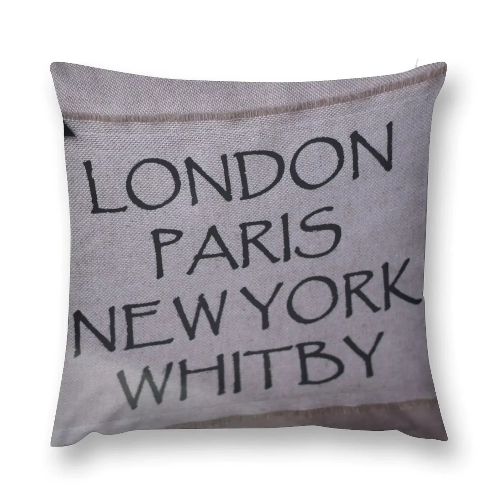 

Whitby, the town of fashionistas. Throw Pillow Sofa Pillow Cover Marble Cushion Cover pillow