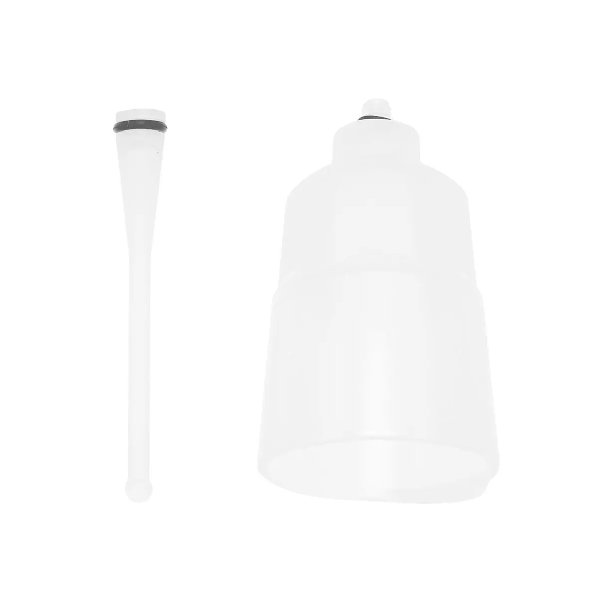1Pair Heavy Duty Brake Oil Refill Funnel Compatible with Road and Mountain Bikes Dual Oil Reservoirs Leak Proof Portable Repair