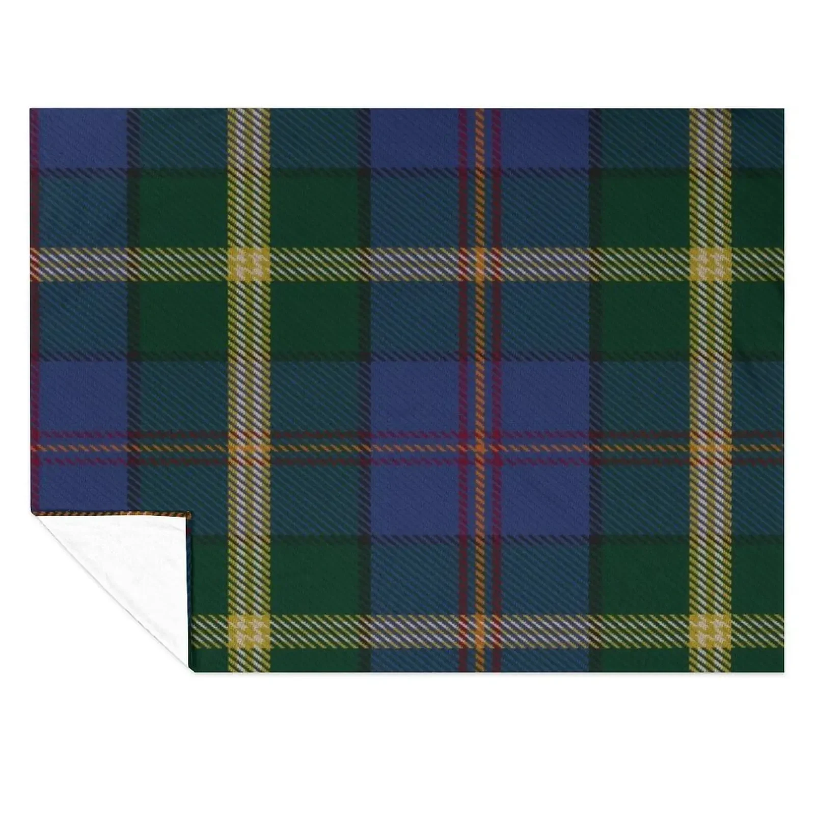 

MacAnnie Washabuck tartan Throw Blanket Soft Picnic for winter Decorative Beds Blankets