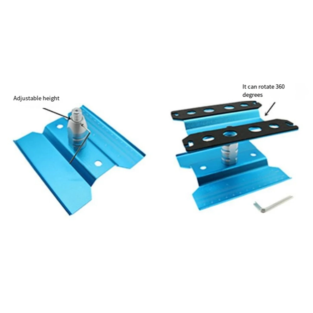 ODIES-Modell Auto Reparaturstation Rotierende Station Off-Road Klettern Fahrzeug Reparaturstation