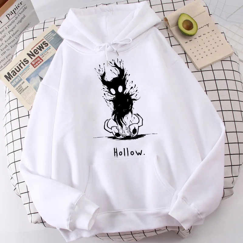 

hollow knight hoodies men harajuku grunge streetwear men pullover manga y2k aesthetic