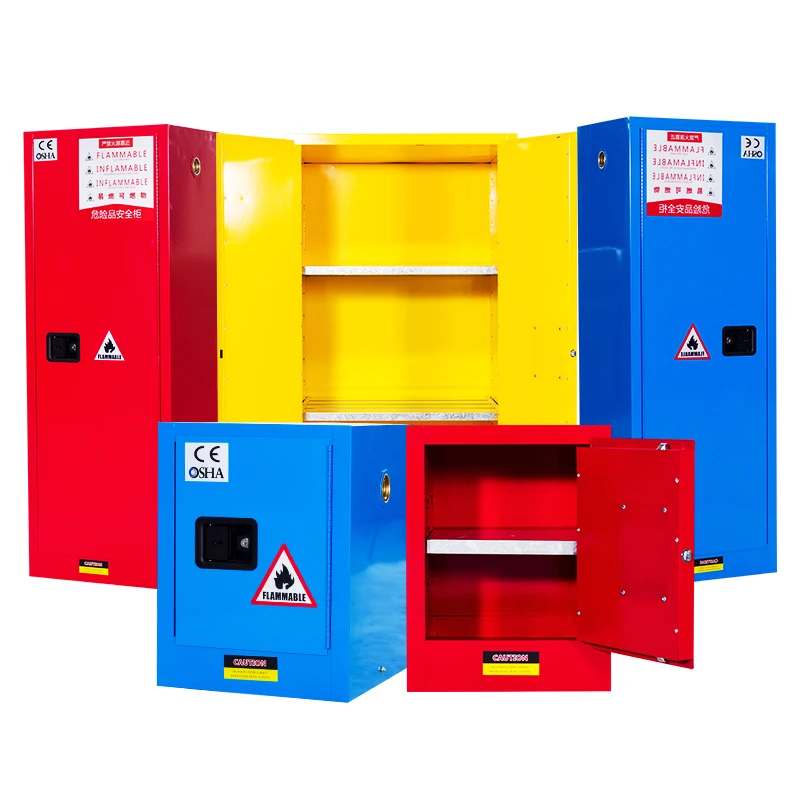 

chemical flammable storage safety cabinet for lab or hospital