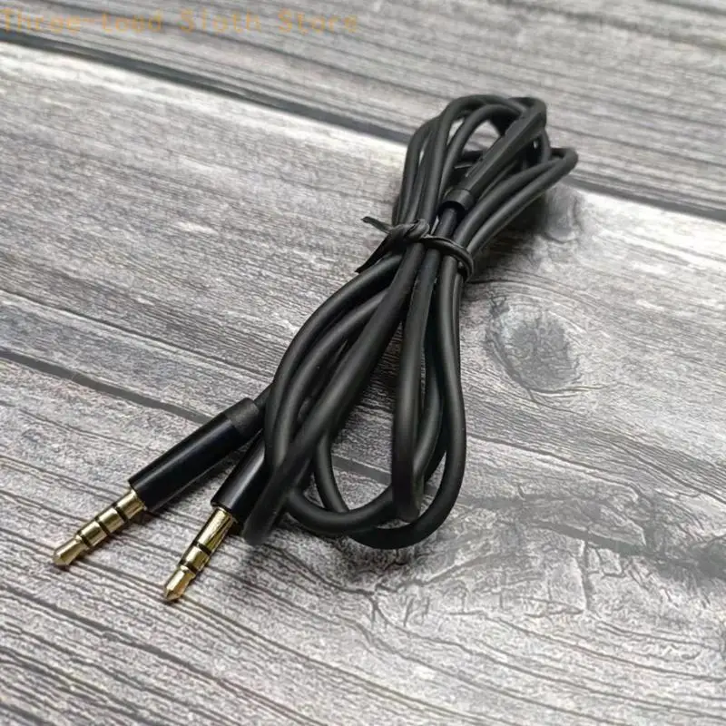 Hochwertiges 3,5-mm-Aux-Kabel für die Kopfhörer WH1000xM5, WH1000xM4, WH1000xM3, WHCH710N E74A – Detail 5