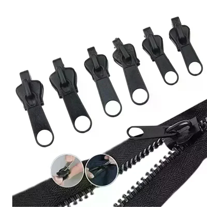 6pcs Zipper Repair Kit Universal Instant Zipper Repair Replacement Zipper