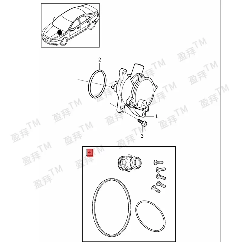 XC 90 03 2014 XC9 0 032 013 AX C90 03 2013 طقم تصليح مكنسة هيدروليكية-مضخة تفريغ الفرامل الهيدروليكية #2