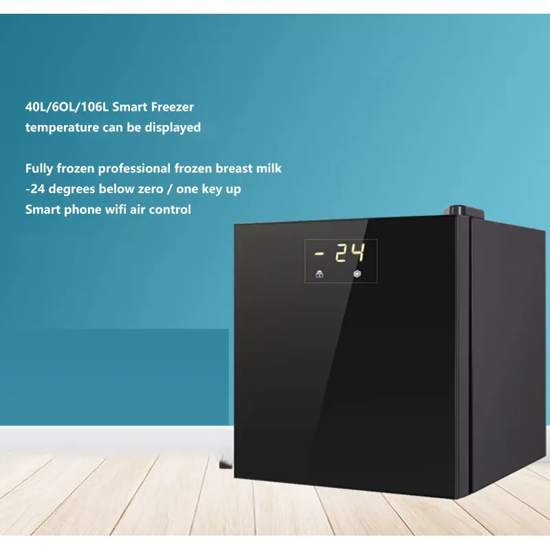 BD-40 فريزر ثلاجة مدمجة/محمولة فريزر صغير فريزر سريع فريزر حليب الثدي المجمد ثلاجة صغيرة