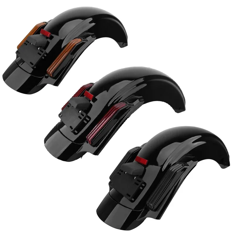 Motocyklowy tylny błotnik LED w stylu CVO do Harley Touring Road King Electra Glide Road Glide FLTRX FLHX 09-13 — zdjęcie 2