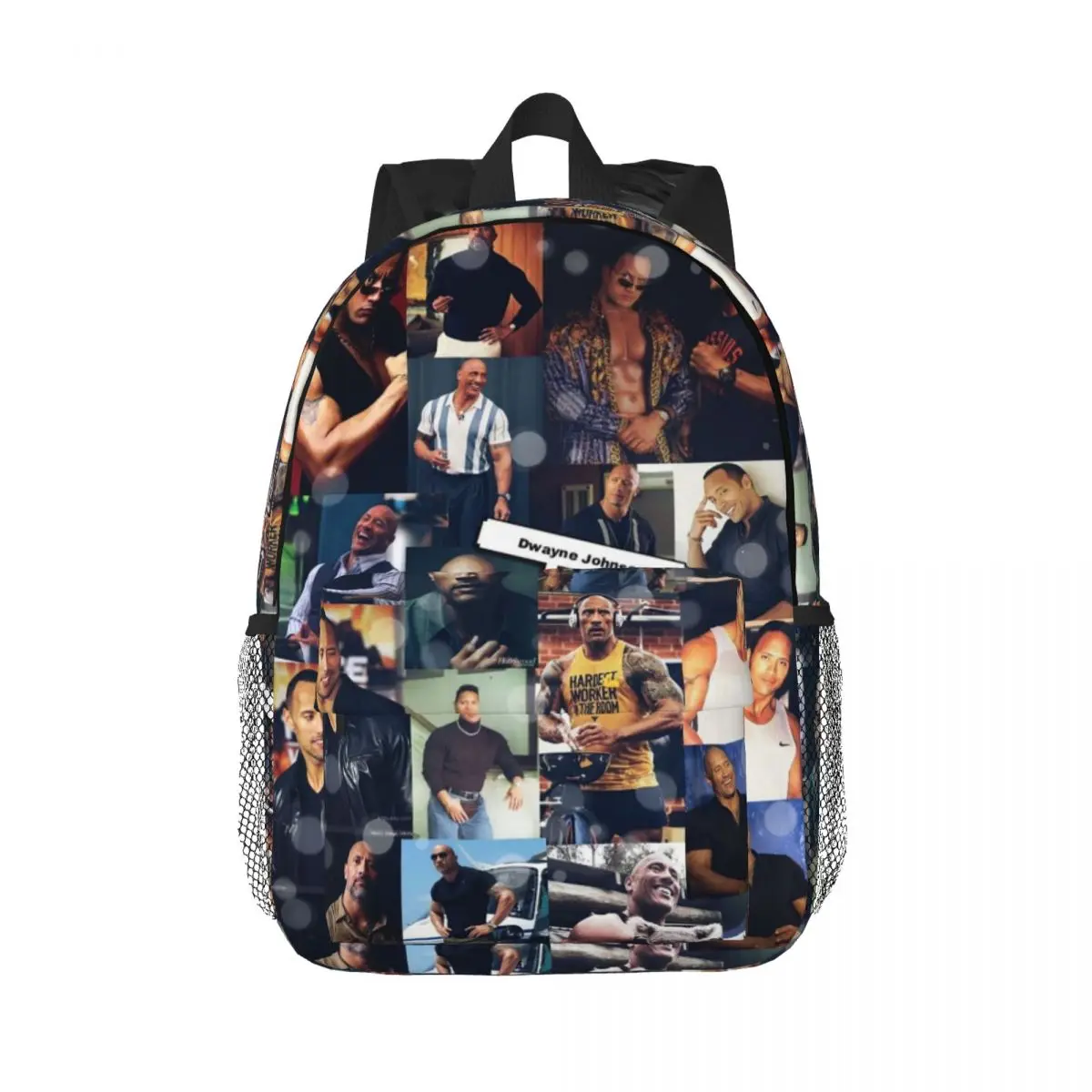 

Dwayne Rock Roll Bull Backpack Hot Sale Daypack Large Capacity Boys Girls BookBag Shoulder Bags for Men Women Kids School Bag