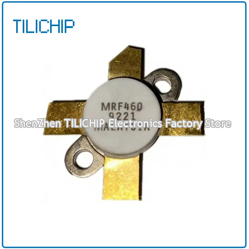 MRF460 175W 12.5V 15A 30MHz  Brand new high-frequency tube, microwave tube, RF tube, NPN Silicon power transistor