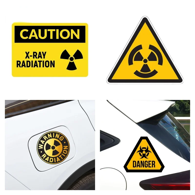 

Car Stickers Nuclear Waste Warning signs Cool Car Stickers and Decals Fashion Bumper Vehicle Decoration Vinyl Decal Car Sticker