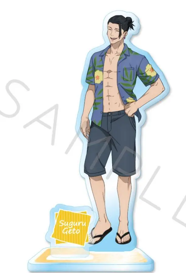 Anime Gojo Satoru Geto Suguru Acrylic Stand Doll Figure Model Plate Cosplay Toy For Gift