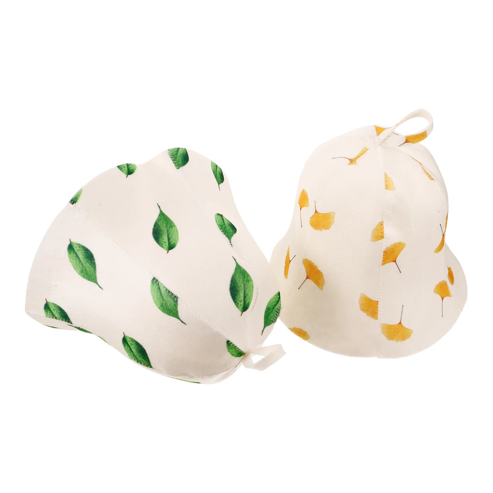 

2 Pcs Sauna Hat Bathroom Supplies Shower Cap Men Absorb Water for Accessories Felt
