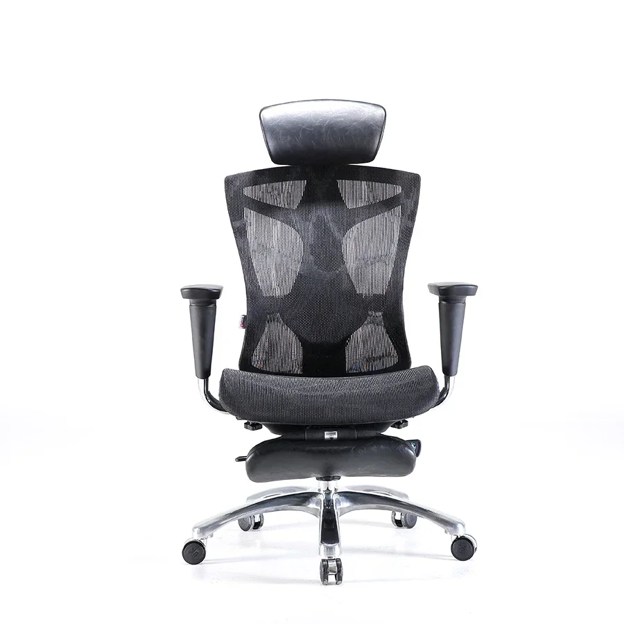 2022 V1 Good Quality High Back Full Mesh Ergonomic Office Chair With Footrest