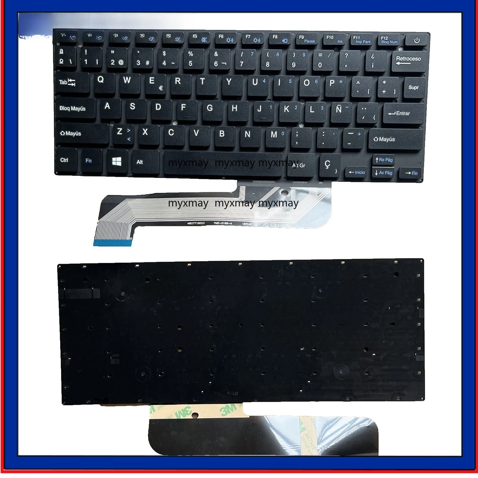 

NEW SPFOR AXIOO Keyboard MYBOOK14 CW1533 K2919 P/N:YXT 0280GG NB92-13