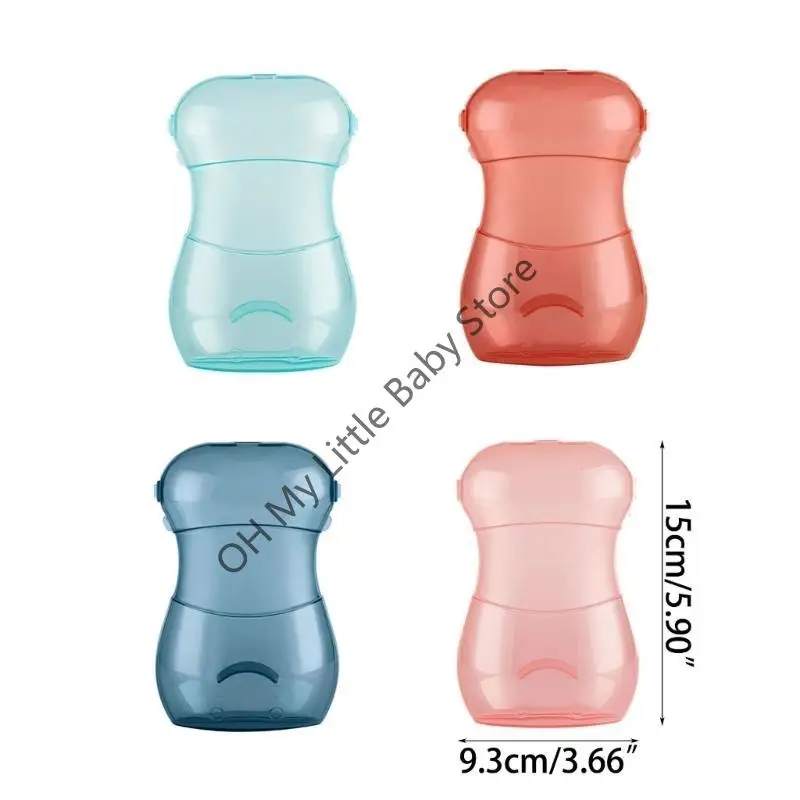 M76c suporte bolsa alimentos recarregável para a maioria sacos aperto alimentos para bebês suportes caixa