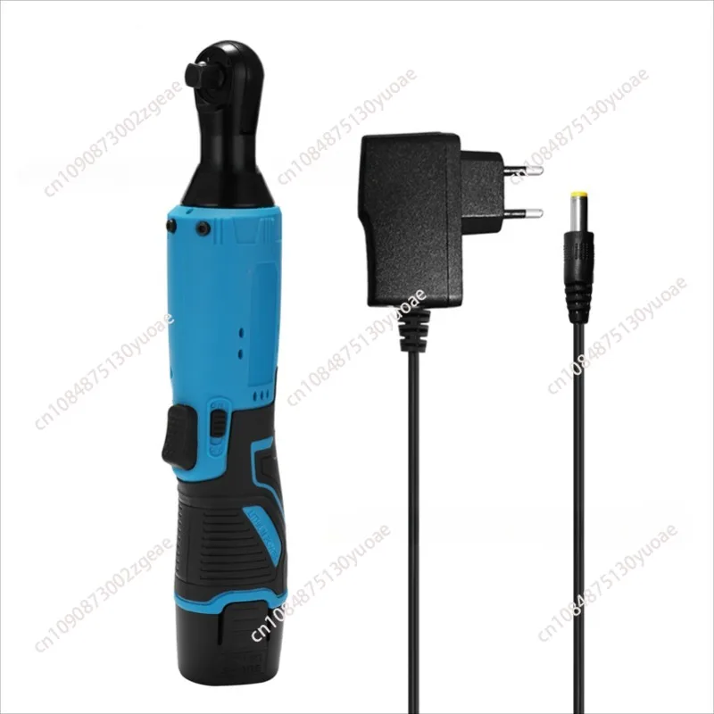 12V Rechargeable Accumulator Wrench Repair Tool Electric Ratchet Wrench Cordless Electric Wrench EU Plug