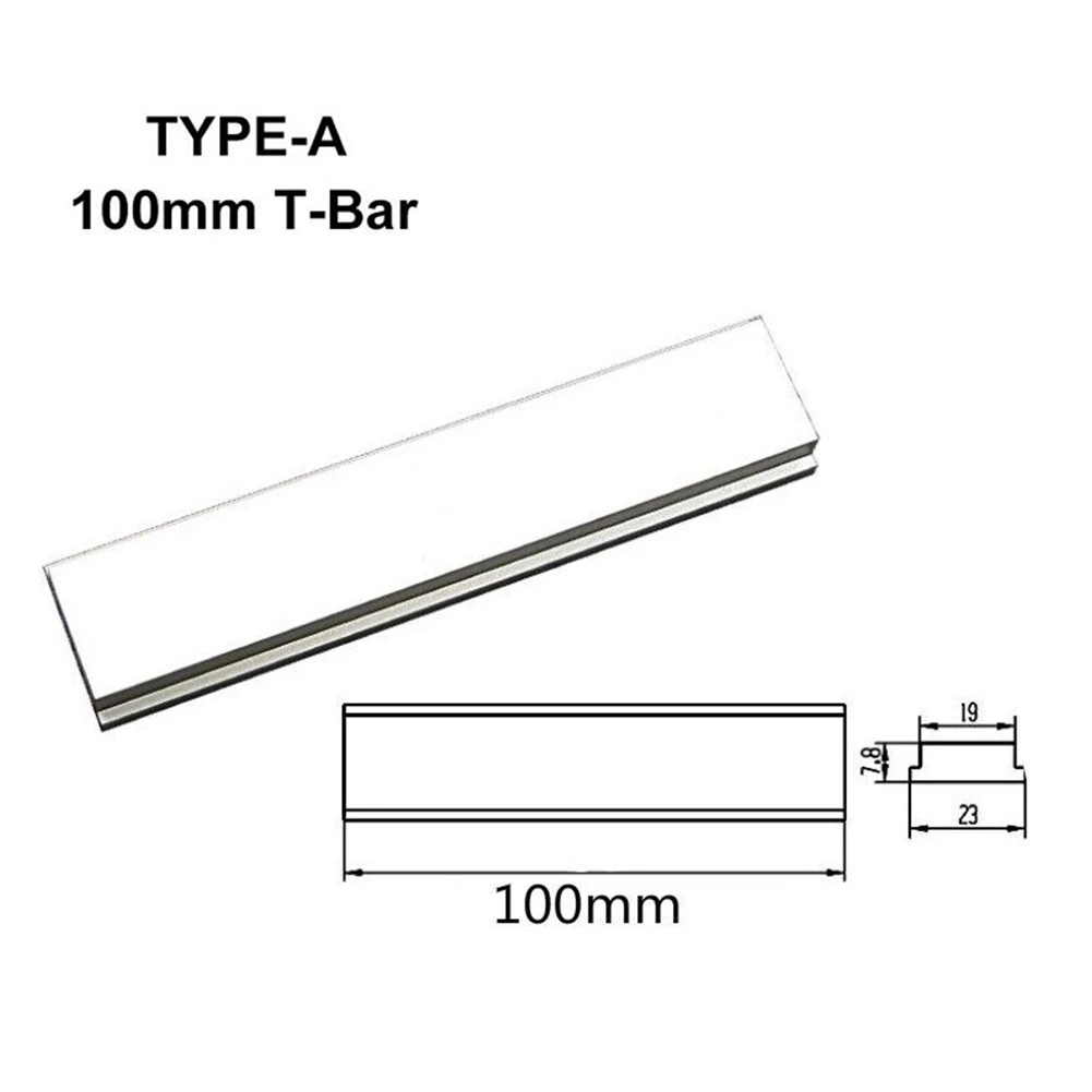 T-Bar Slider Innovative and easy to install Aluminium Alloy T Track Slider for Woodworking DIYs 100 450mm Length