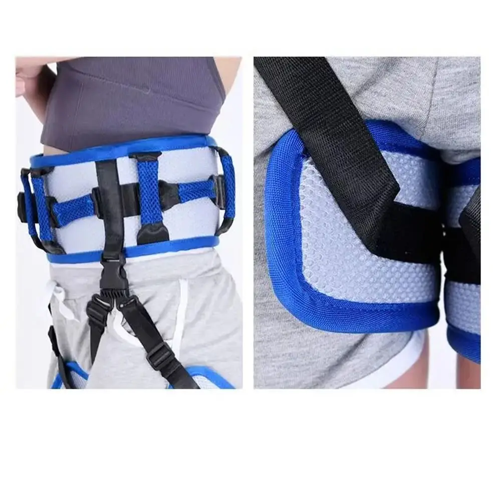 Adjustable Patient Transfer Belt Ergonomic Waist Fixing Band Walking Aid Belt Mobile Detachable Standing Assist Strap