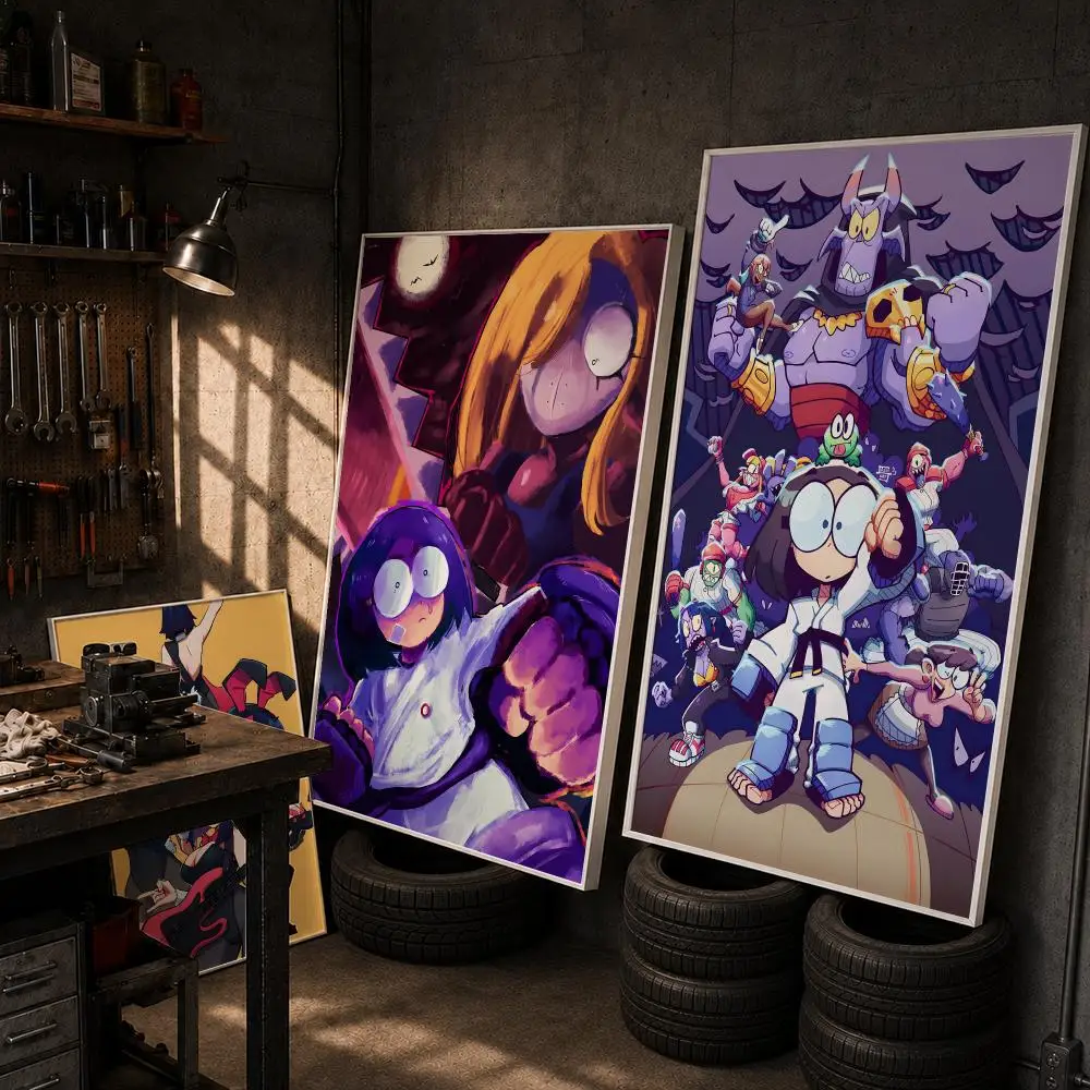 Anime P-Punch P-punch forever Poster HD Wall Art Home Decor Waterproof Print Bedroom Garage Party Gift