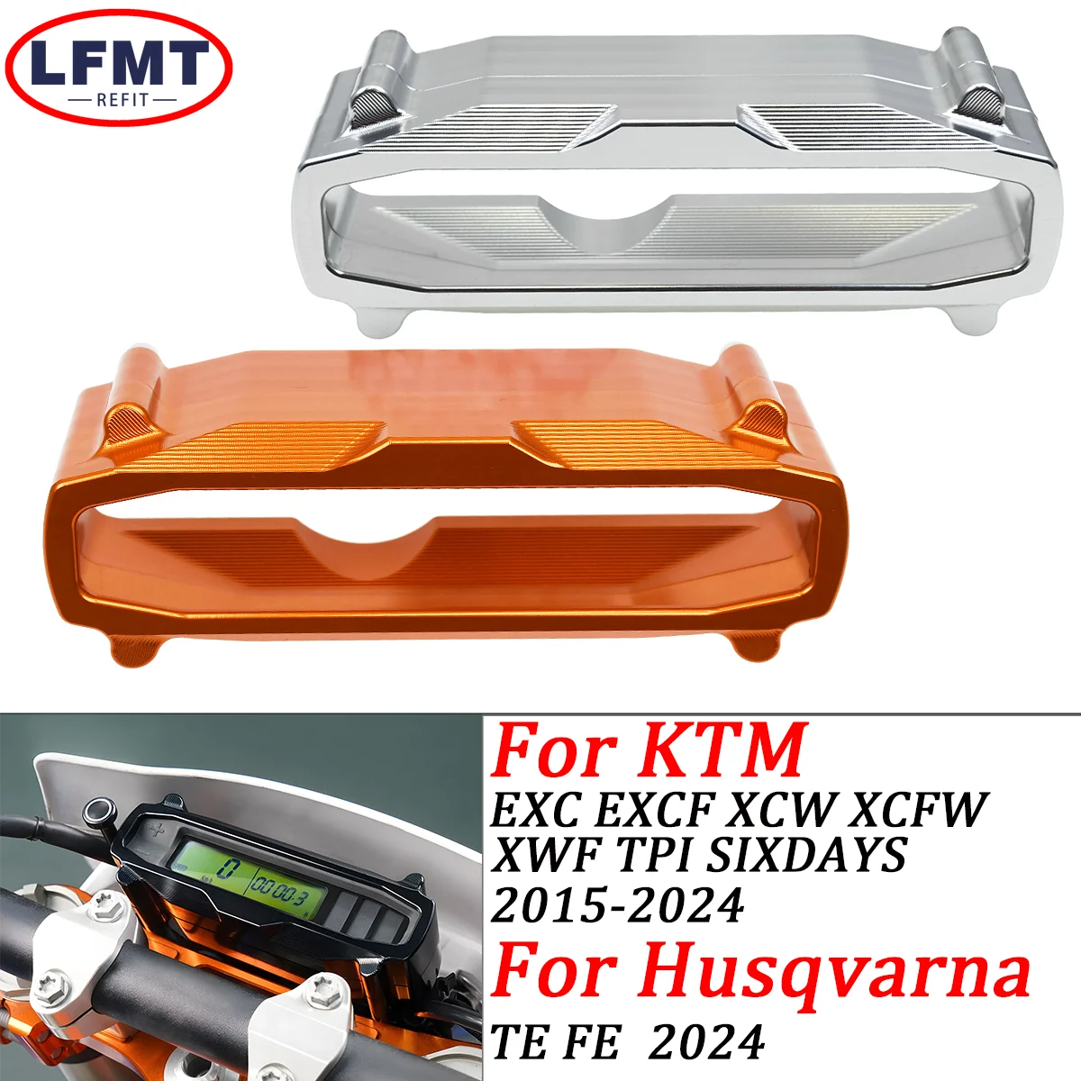 

Для 2024 KTM EXC 300 Защитная защита одометра Speedo для Husqvarna TE 300 250 150 FE 250 350 450 501 350 Вт 501 Вт 350S 501S 2024