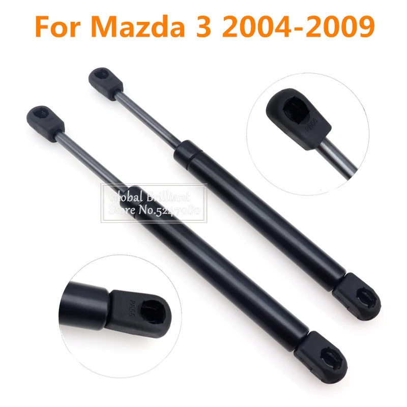 Pair Car Rear Tailgate Trunk Boot Gas Spring Struts Props Lift Supports Bar Fit Mazda 3 2004-2009 BN8W56930 BN8V56930 BN8W56930A