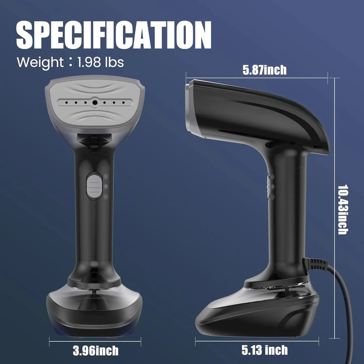 مصنع توريد بالجملة 1200 واط الأجهزة المنزلية الملابس المحمولة باخرة طوي يده آلة تنظيف الملابس بالبخار النسيج باخرة
