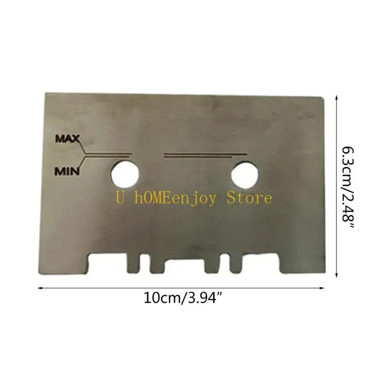 B0KF مجموعة دليل عالية الدقة مقياس كاسيت مع شريط محاذاة من الفولاذ المقاوم للصدأ