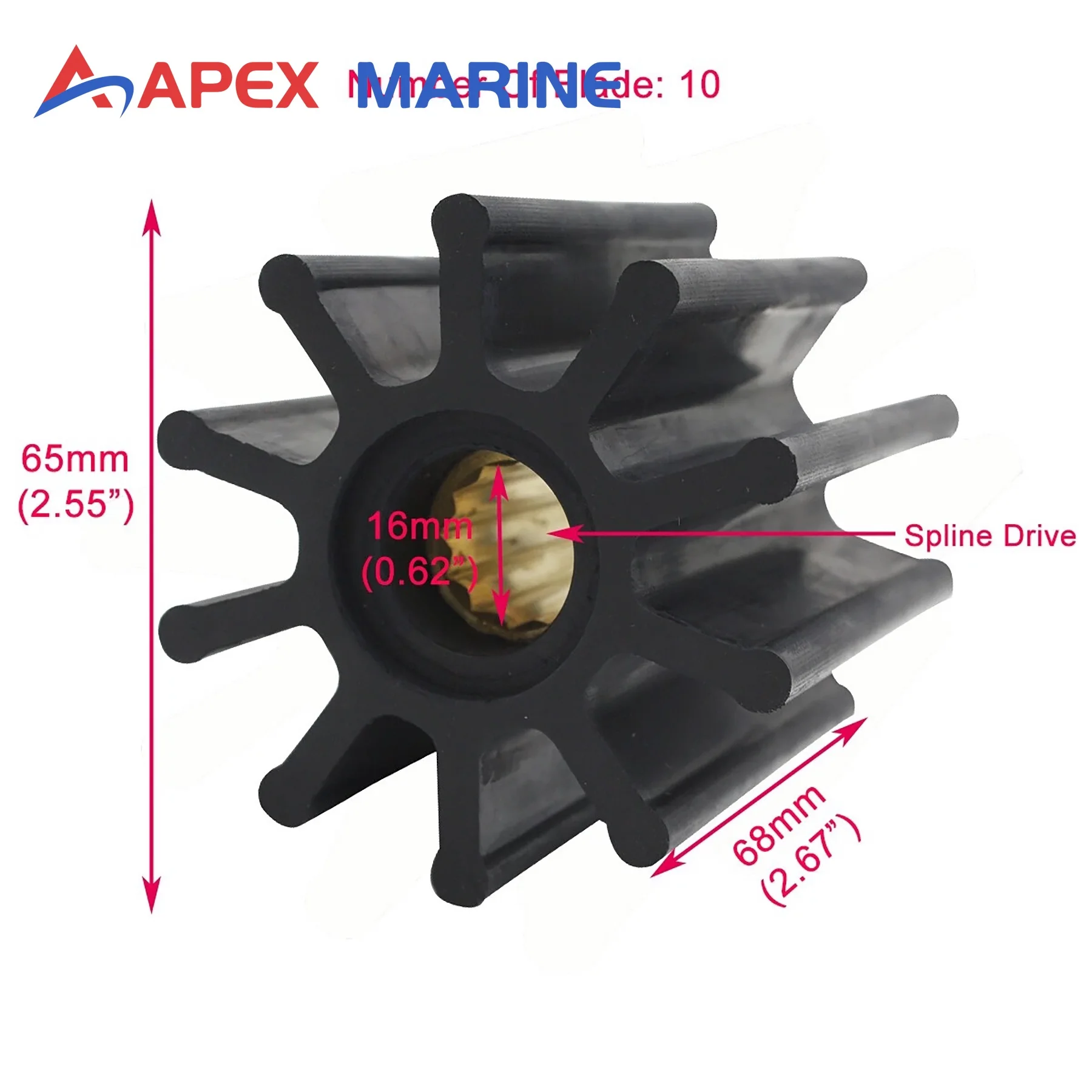 Raw Water Pump Repair Kit for Yanmar 119593-42500 119593-42501 119593-42502 Sea Water Circulation Overheating Fix Rebuild