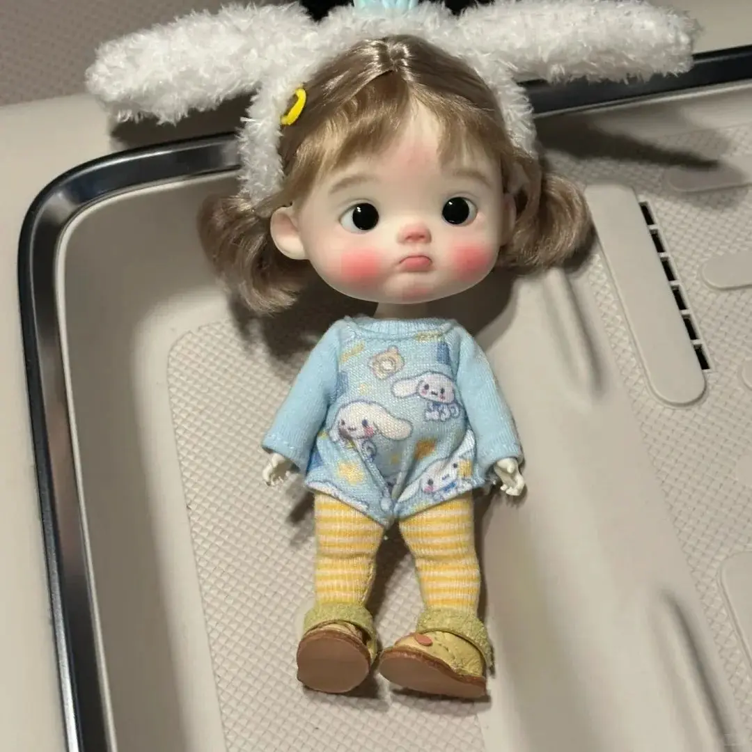 

Новый BJD SD DOLL 1/12 Dianmei ob11 Dianbro Qbaby Puppy Girl Huhu body blythe ACGN животное смола bodymold DIY игрушка