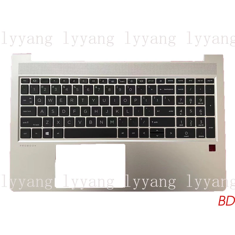 f  FOR HP 455R 450 G8 ZHAN 66 PRO 15 G4 Laptop C Shell Keyboard M21742-001
