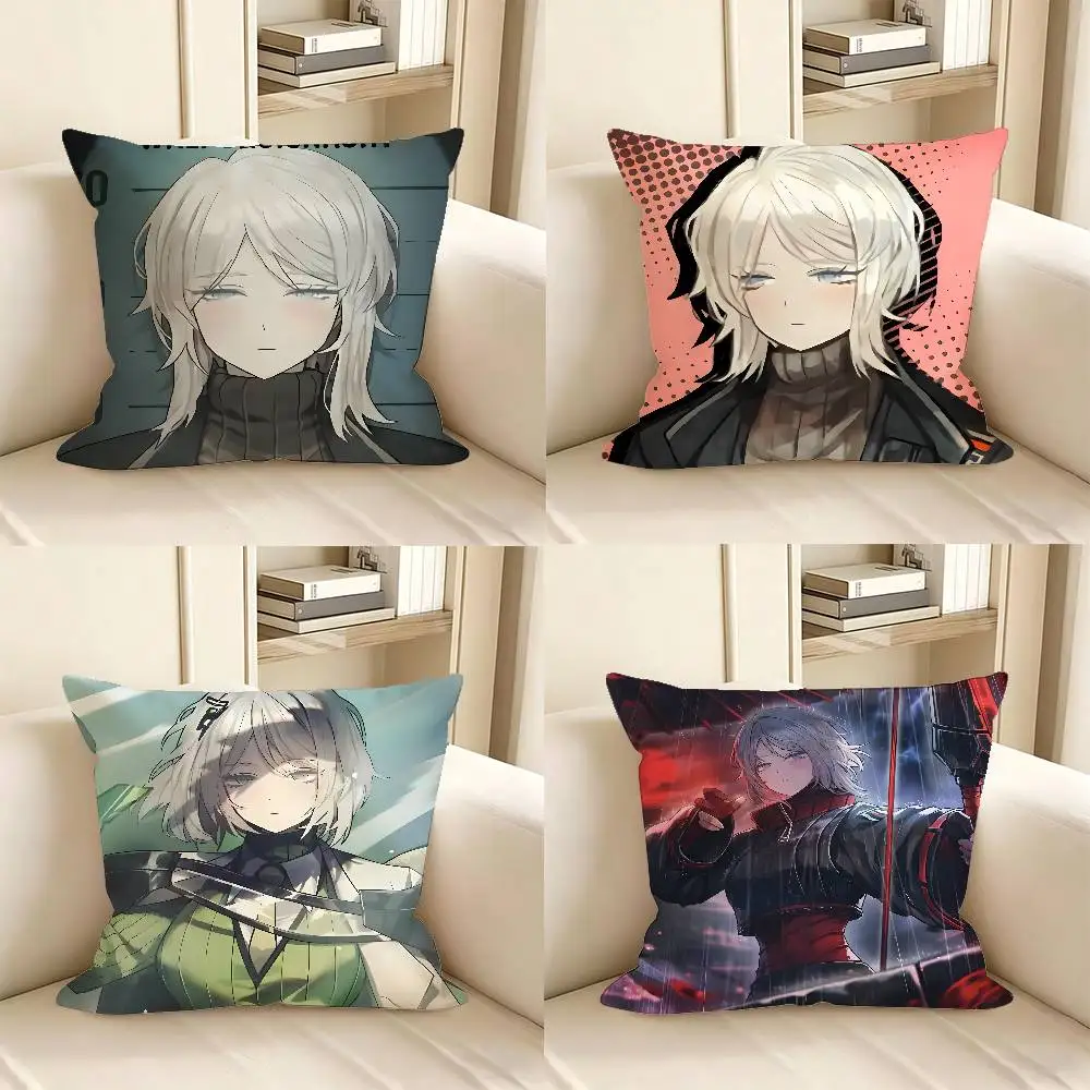 1pc Faust Game Limbus Company Pillow Case Fashion Square Pillowcase Bedroom Sofa Room Ins Decoration Leisure