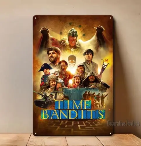 1p,Time Bandits Movie Metal Poster -Collectable Sign- 20x30cm (8x12inch)