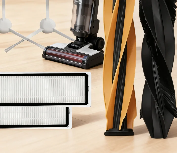 Replacement Accessories Kit Compatible For DREAME D20 Plus Vacuum Cleaner Parts Spare Roller Brush Filter Side Brushes