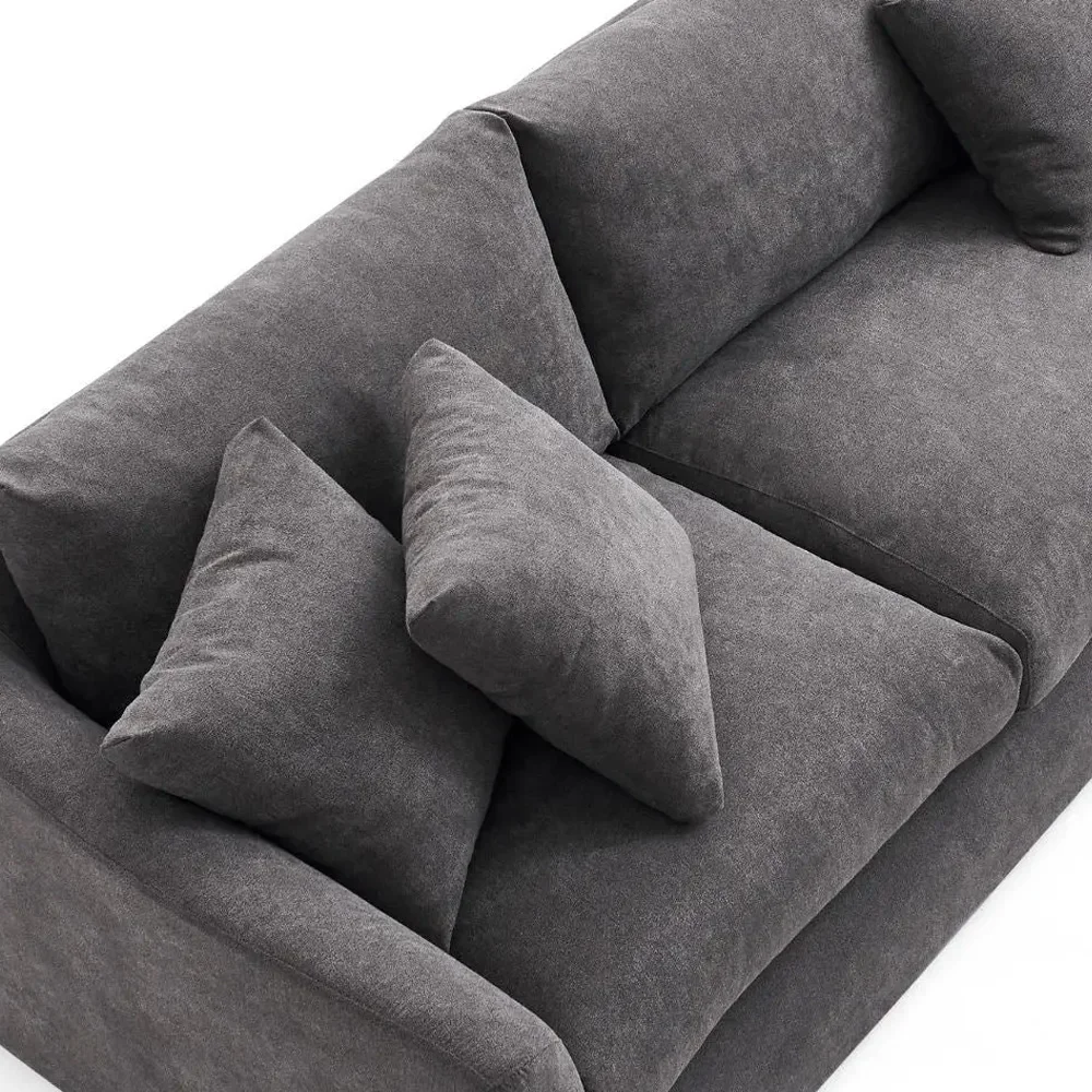 

Для современного дивана, простой диван, минималистичный специальный пуховый белый диван, дизайн дивана, мебель для гостиной