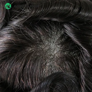 Indische Haar Perücken dünne Hautperücken für Männer Haardichte 100% 110% 1/8 12 Hauptverkaufshaar Natural Hair Porto - №8