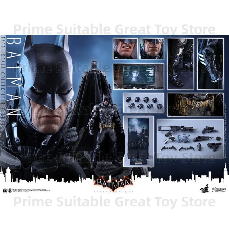 В наличии: Оригинальная фигурка HotToys 1/6 VGM26 Game Version Batman: Arkham Knight (подарок и коллекционный предмет)