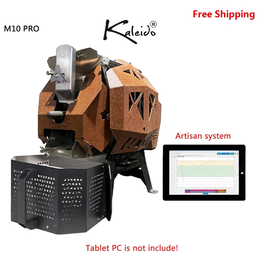 Kaleido Sniper M10 PRO Coffee Roaster 300g-1200g Commercial Electric Coffee Roasting Machine 1kg Hot Air Upgraded Free Shipping