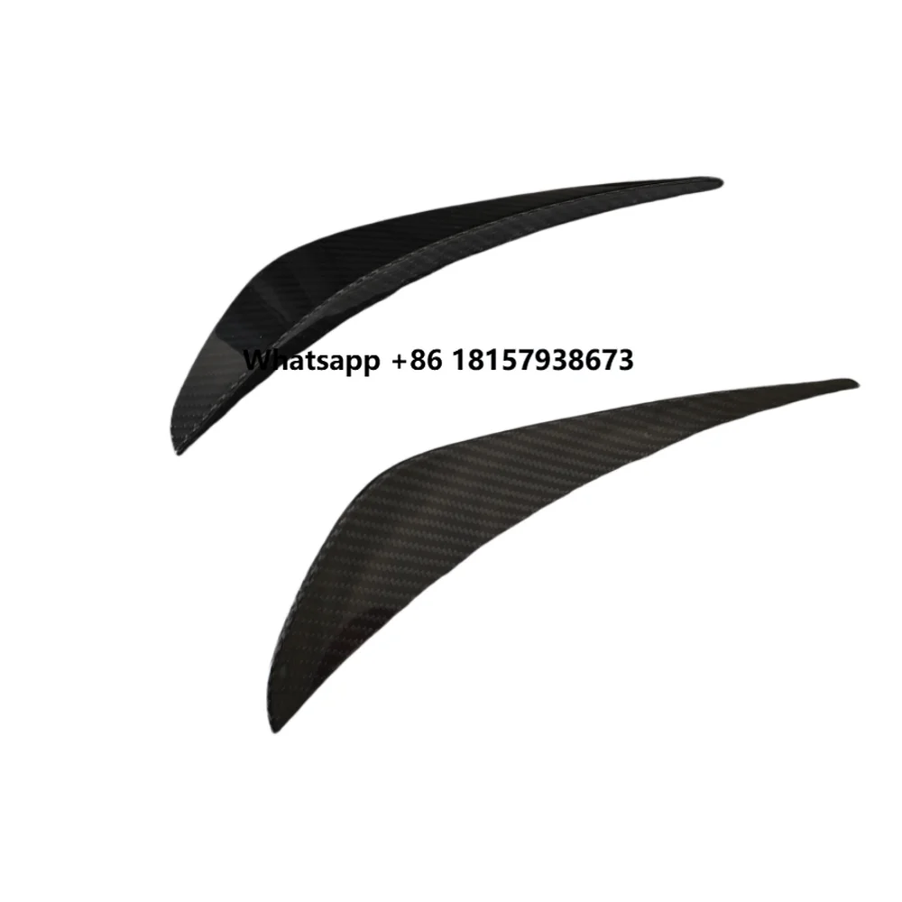 

Suitable for Upgrading McLaren 720S with Dry Carbon Fiber Front Bumper Decorative Fan Blades