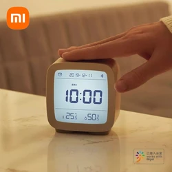 Xiaomi nowy Qingping Bluetooth budzik inteligentny wyświetlacz temperatury wilgotności LCD ekran nocny z aplikacją Mijia