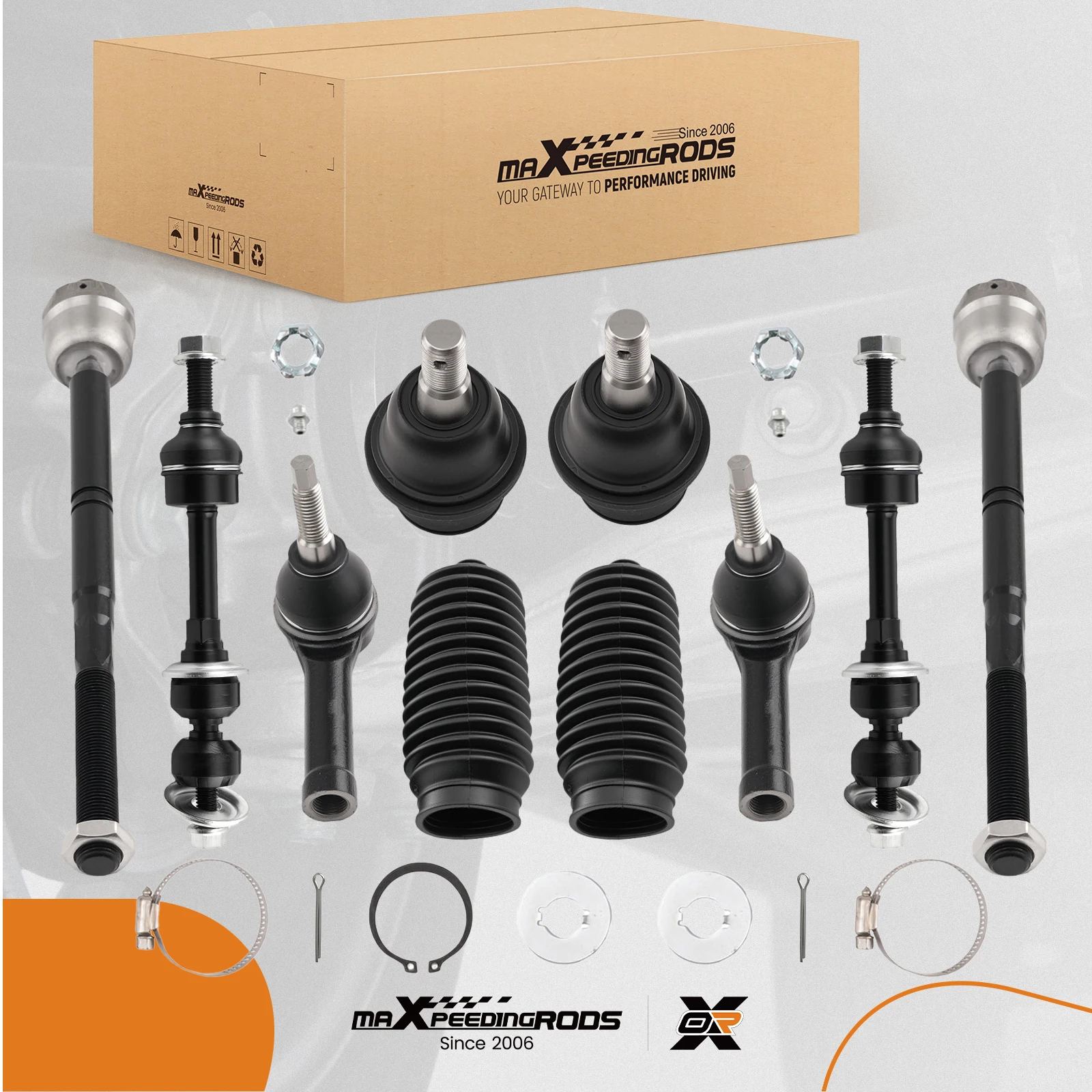 

10pcs Front Suspension Swaybar +Ball Joint FOR FORD F150 F-150 MARK LT 2WD 2005-2008