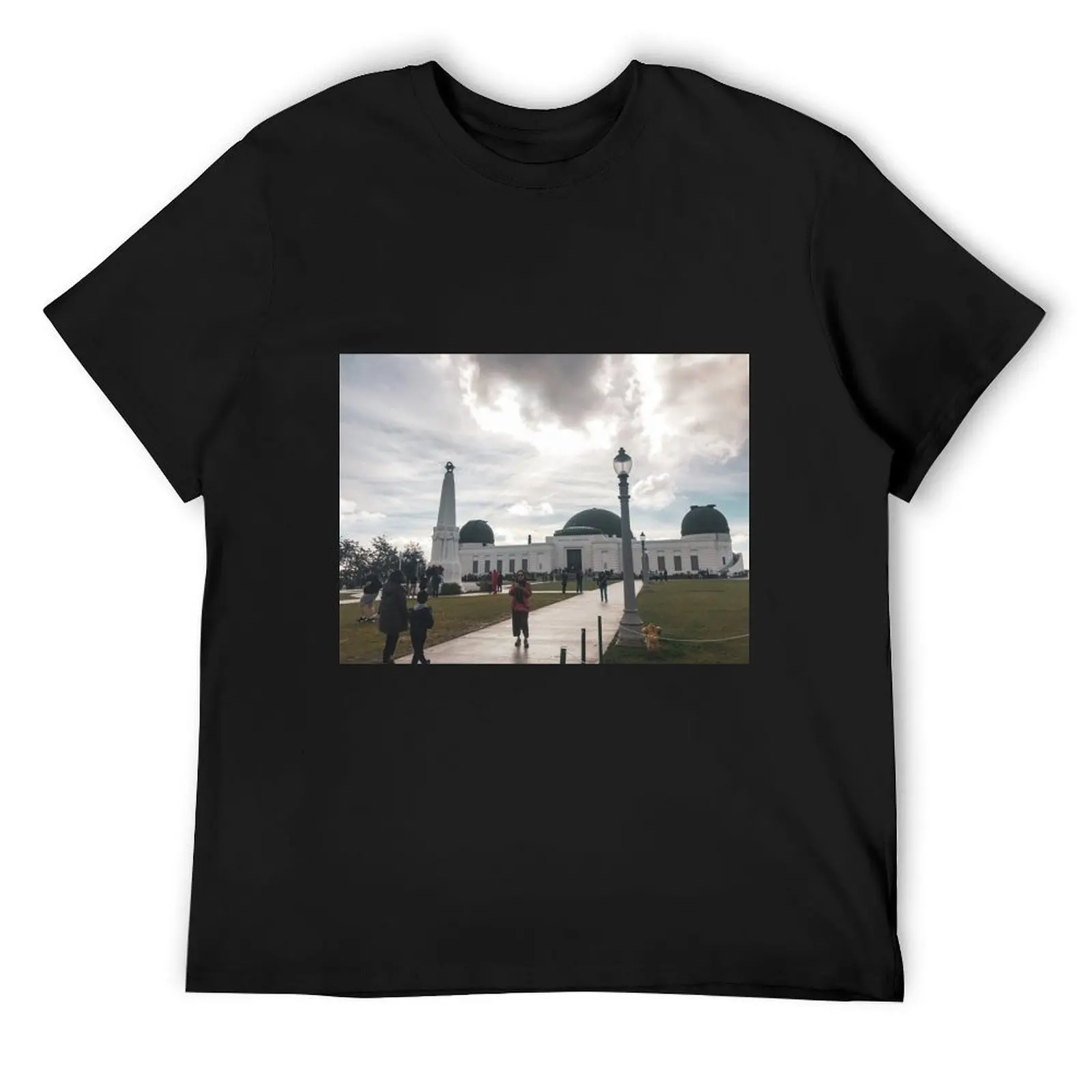 

griffith observatory T-Shirt aesthetic clothes designer shirts clothes street wear Men's t-shirts