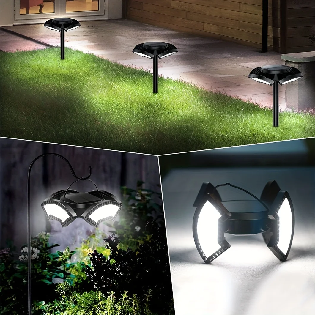 304 LED Solar Powered Outdoor Security Light - Waterproof, Wireless & Perfect for Home, Garden, Patio & Garage!