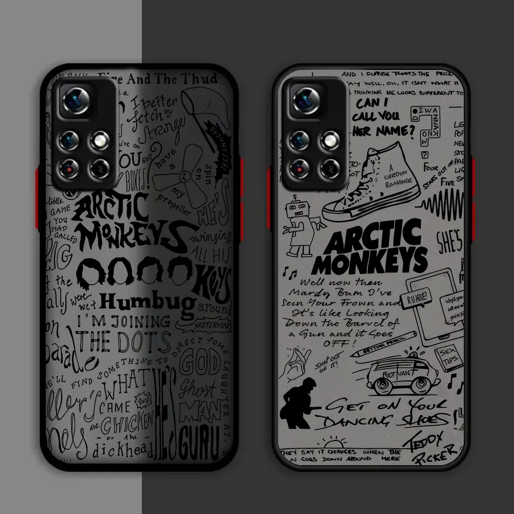 Arctic Monkeys Phone Case For iPhone 16 15 14 13 12 11 Mini Pro Max X XR XSMax 7 8 Plus Matte Transparent Back Cover