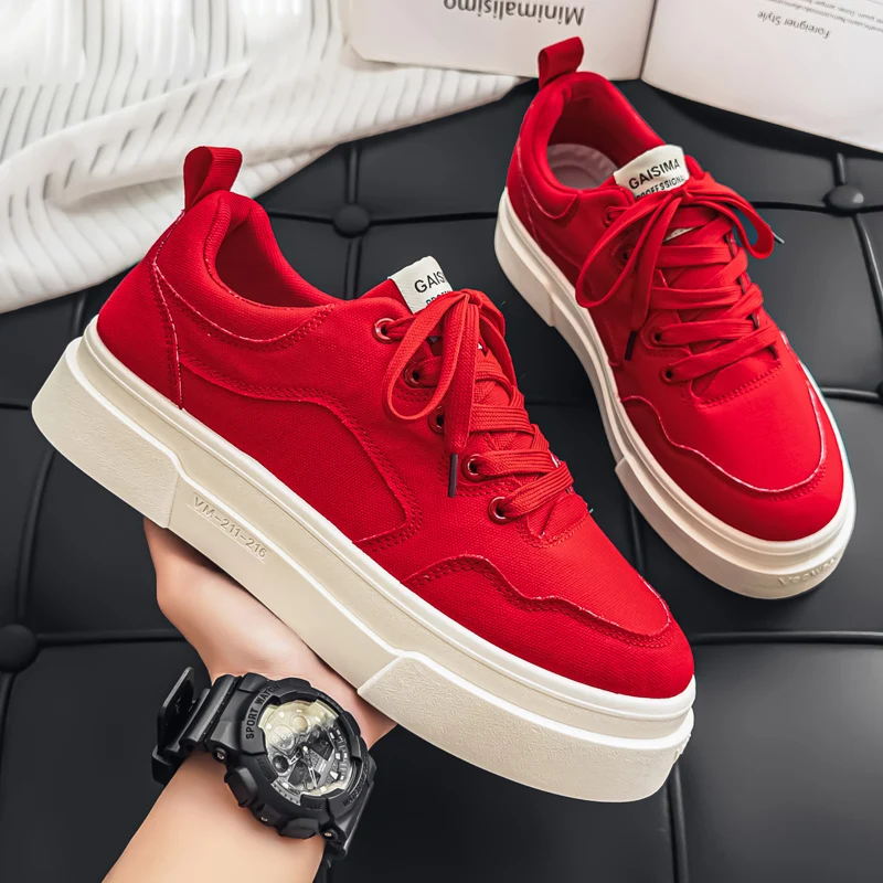 

Ретро-шик: универсальные молодежные дышащие кроссовки для скейтбординга с увеличением роста, весна 2026, новые повседневные парные кроссовки