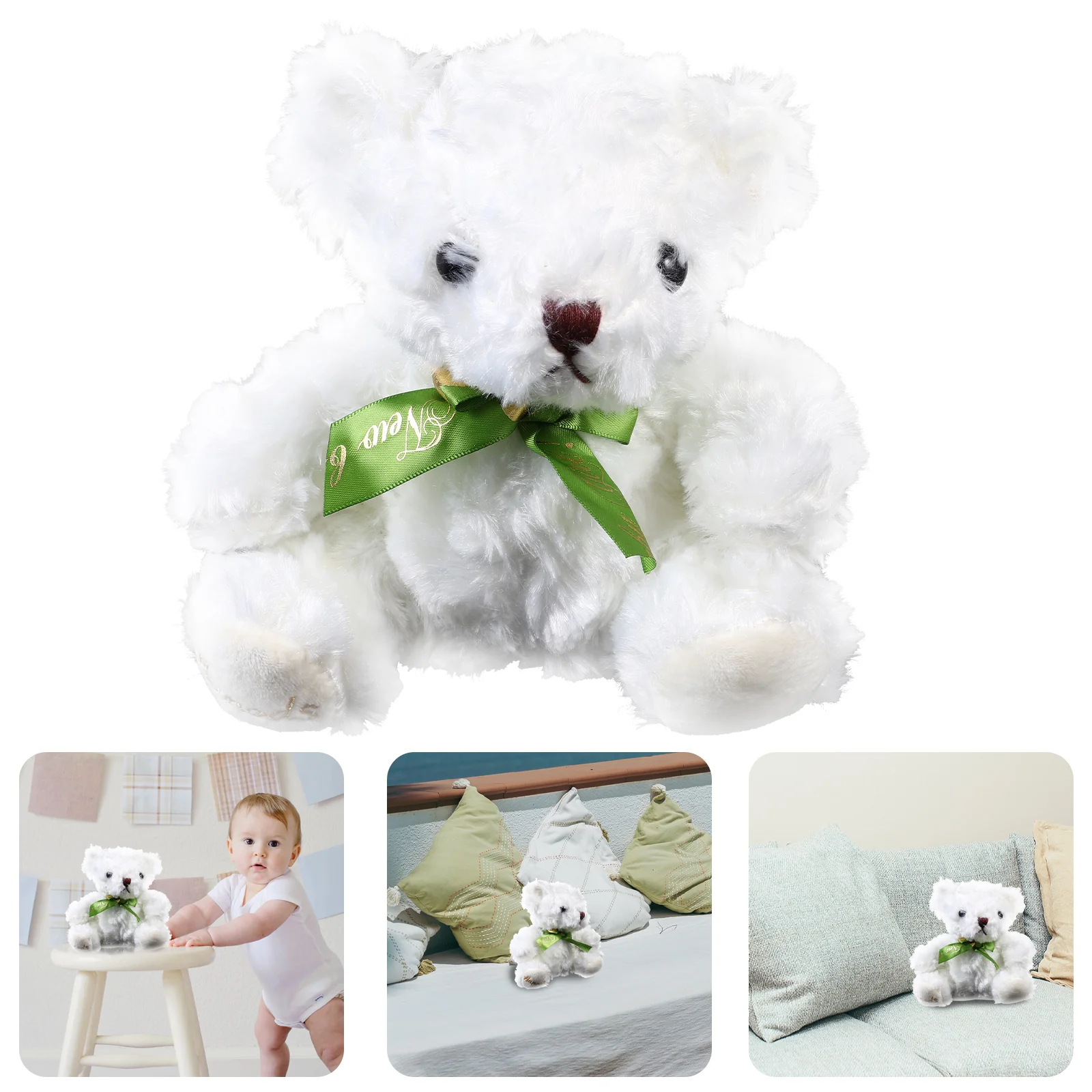 

Indoor Decoration Stuffed Animal For Teens Soft Bear Decorate Small Cute Pp Cotton Desktop