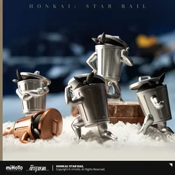[Genuine] Anime miHoYo Honkai: Star Rail Lordly Trashcan Official Game Cosplay Props Egg box Pendant Halloween Gift in stock